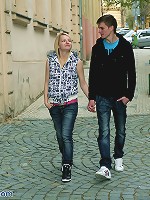 Cute hot Jane bangs her boyfriend