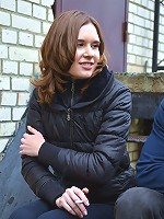 Cute teenager railed