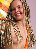 Playing with a dildo