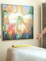 Massage therapist shagging client