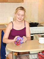 Turning her big nipples all stiff