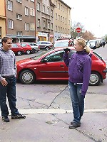 Horny couple recording their sex