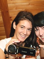 Getting her horny friend on tape