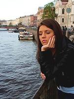 Teenage cutie riding his big cock