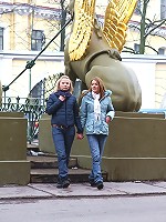 Taking big stiff cock up her butt