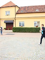 Horny chick riding his beefstick