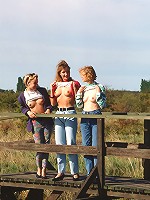 Cute dutch lesbians petting cunts