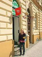 Teen masturbating with banana toy