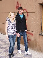 Chick pleasuring his solid boner