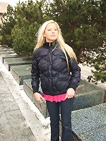 Chick riding his tasty beefstick