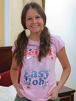 Pretty pigtails sweetheart nailed