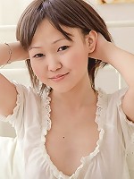 Asian nude teenager strokes muff