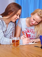 Exploring their sexy naked bodies