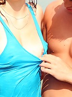 Dude nailing a hot teenage diver