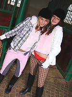 Horse riding lesbian girls loving