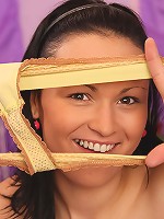 Sweet sexy teenager masturbating