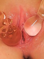 Horny teenage cutie masturbating