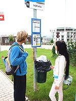 Cute teen having outdoor anal sex