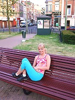 Teen having a facial in Amsterdam