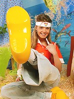 Dutch teen cutie toying her pussy