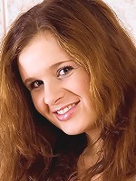 Naughty teen girl taking a shower