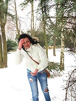 Snow shoveling chap screws beauty