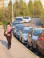 Beautiful brunette riding a cock