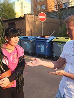 Beautiful brunette riding a cock