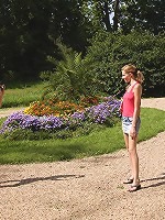 Teenage lesbian chicks scissoring