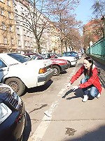 Cutie fucking and jerking pecker