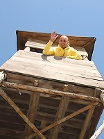 Forest ranger fucks a cute hiker