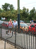 Old guy screwing in a public park