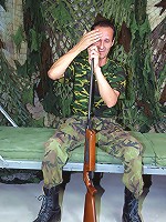 Teen fucks senior veteran armyman