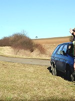 Old fart rescues teenager for sex