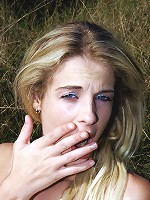 Petite teen fucks a senior ranger