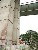 Bum fucking a brunette girl wild