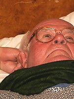 Busty teen humping horny grandpa