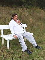 Teen nurse loves a senior cumload