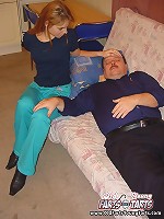 Senior teaching a girl fuckskills