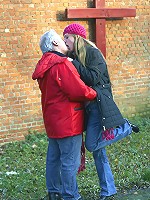 Horny old chap fucks teenage babe