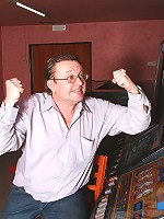 Big booty teen fucks senior stud