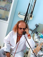 Sweet teen visits a weird doctor