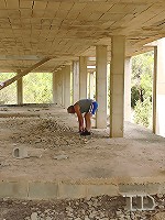 Babes share a construction worker