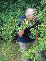 Peeking at tits brings senior sex