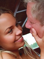 Hot willing teen surprises senior