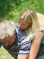 Blonde beauty gets fucked by man