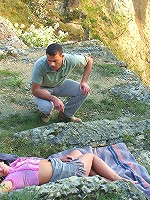 Wanderer finds a tired girl fuck