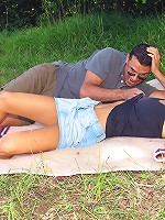 Tired blonde gets drilled asleep