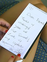 Kelly writes to her fans before she spreads 'em