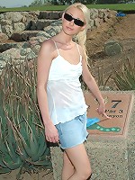 Kelly gets a little 'hiking' done and enjoys some sun naked.